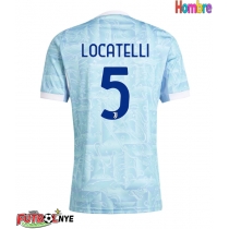 Camiseta Juventus Manuel Locatelli #5 Visitante Equipación 2025-26 manga corta